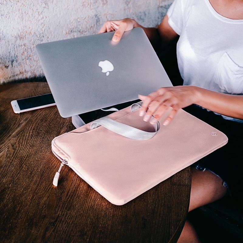 Túi Xách Chống Sốc Tomtoc USA Slim Handbag For Macbook 13/14inch