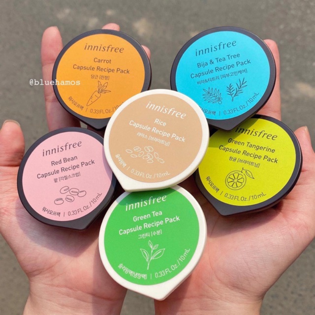 Mặt nạ viên Innisfree Capsule Recipe pack