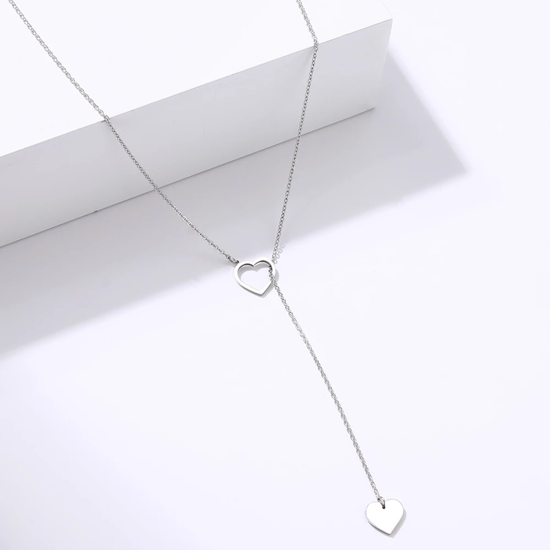 vòng cổ Mặt Trái Tim Đơn Giản Thời Trang Cho Nữ