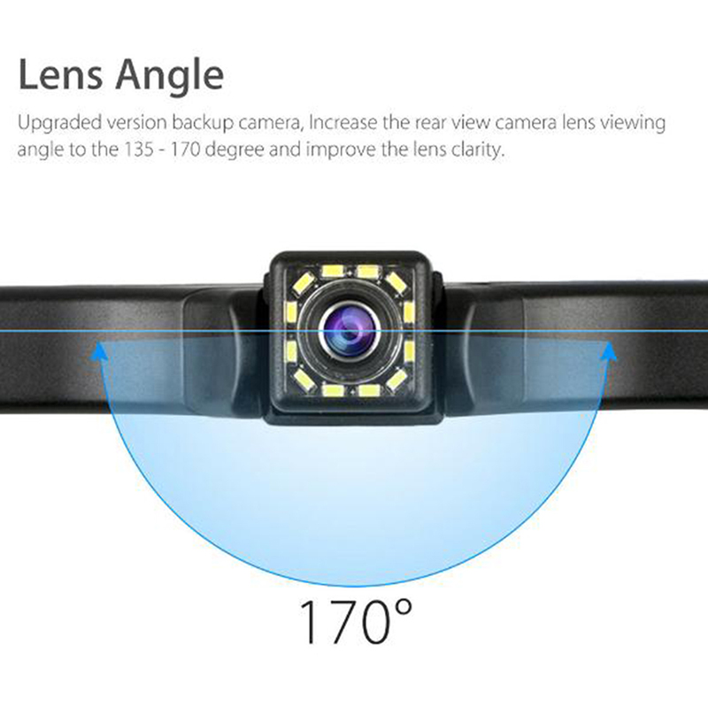 Camera Lùi Xe Góc Nhìn 170 Độ Chống Thấm Nước 0408 | BigBuy360 - bigbuy360.vn