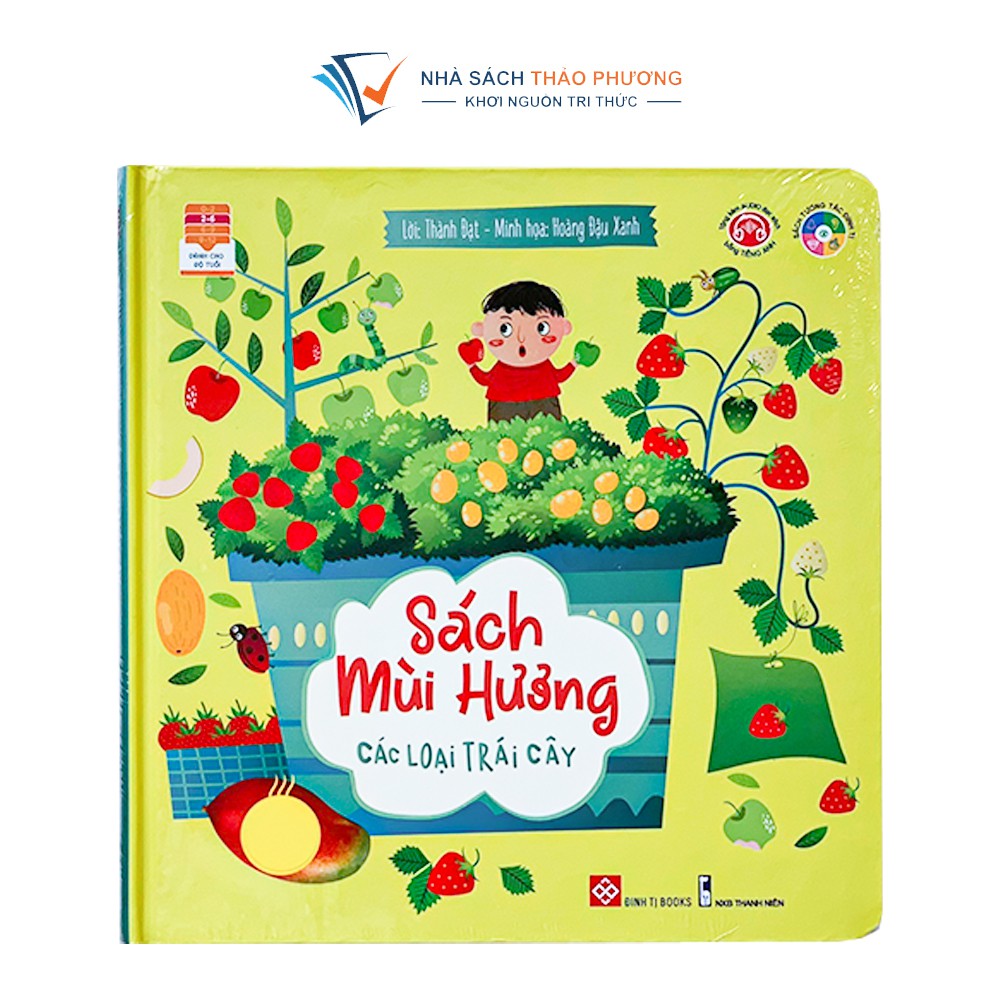 Sách - Mùi hương hoa và trái cây tương tác độc đáo kèm audio đọc sách (Bìa cứng)