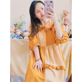 GIẤY RẬP đầm baby doll [ Không phải đầm may sẵn]