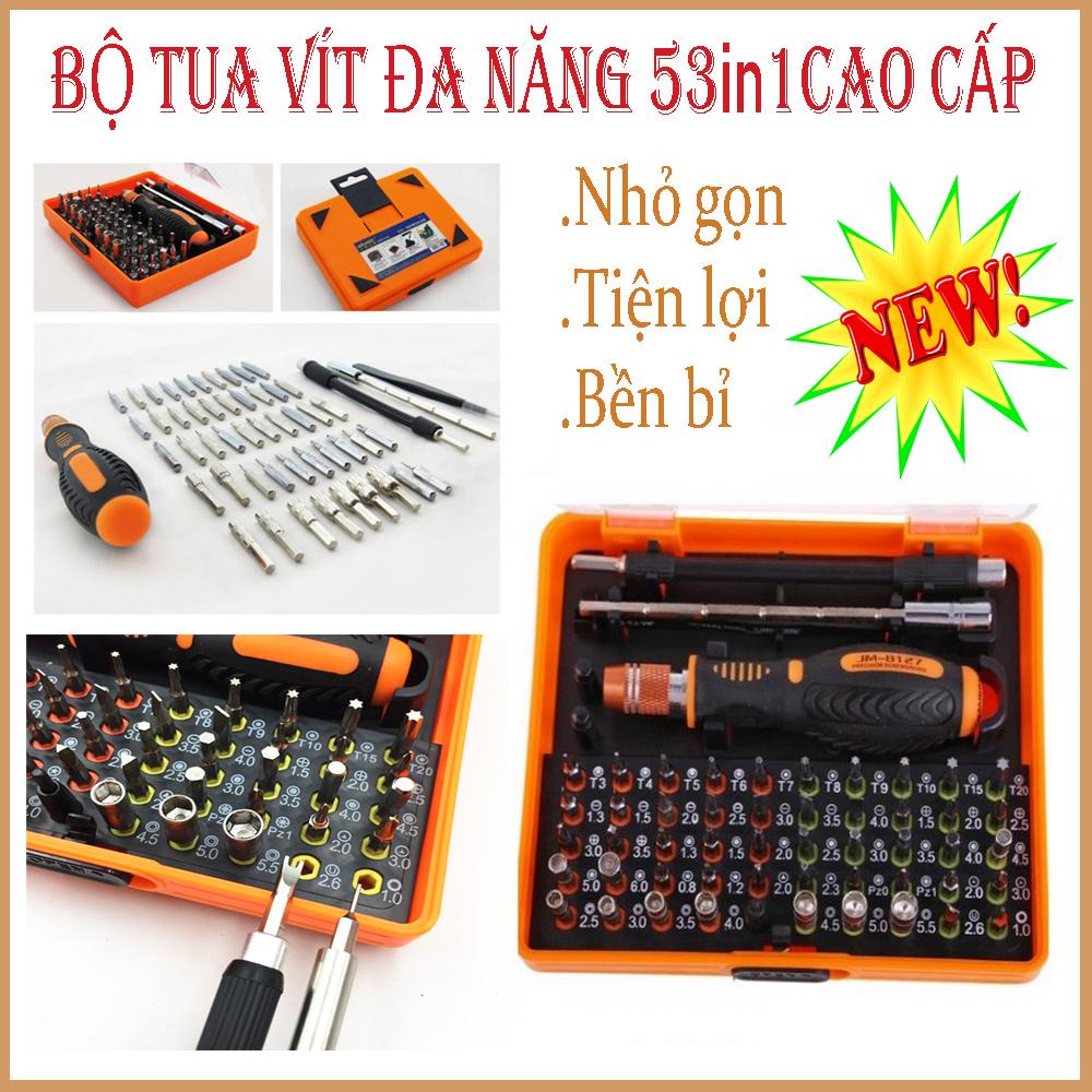 Tua vít lục giác giá rẻ, Bộ tua vít MINI đa năng 52in1 Jakemy JM-8150, nhỏ gọn tiện ích, bảo hành uy tín