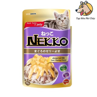 Pate Nekko Thạch Jelly Cho Mèo Mọi Lứa Tuổi (70g)