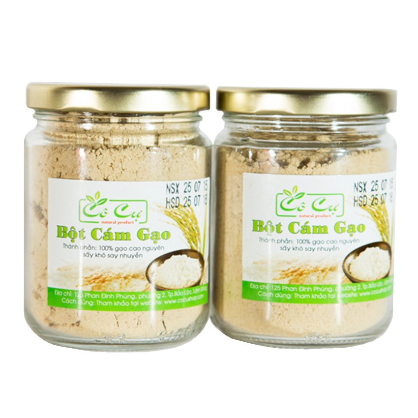 Bột Cám Gạo 200g cao cấp