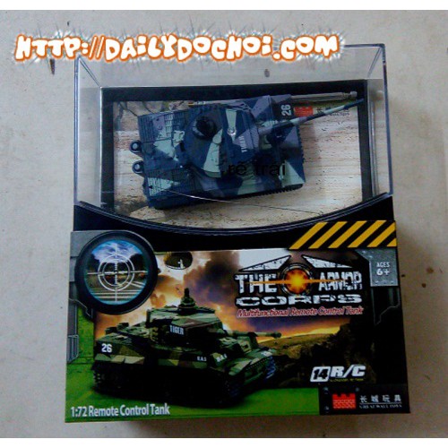 Mẫu xe tăng mini điều khiển bắn ảo kiểu dáng đẹp chất lượng tốt giá cả hợp lý