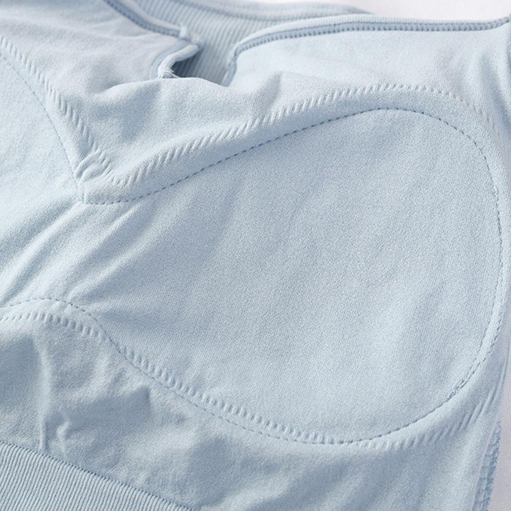 IVORY Áo Lót Croptop Hai Dây Màu Trơn Có Mút Đệm Ngực Hở Lưng Gợi Cảm Cho Bạn Gái