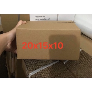 Thùng carton 20x15x10 hộp ship COD vận chuyển hàng hóa
