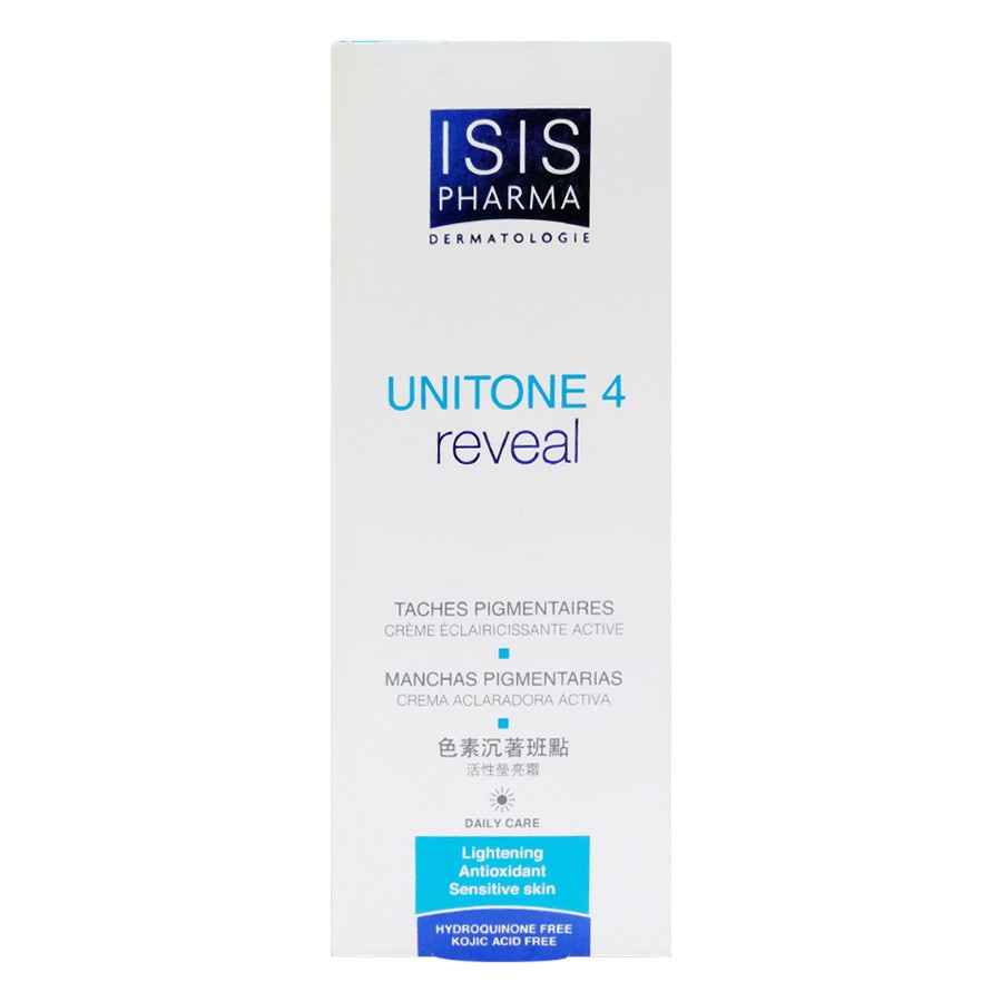 Kem UNITONE 4 REVEAL ISIS giúp giảm nám, vết thâm mụn trứng cá sa