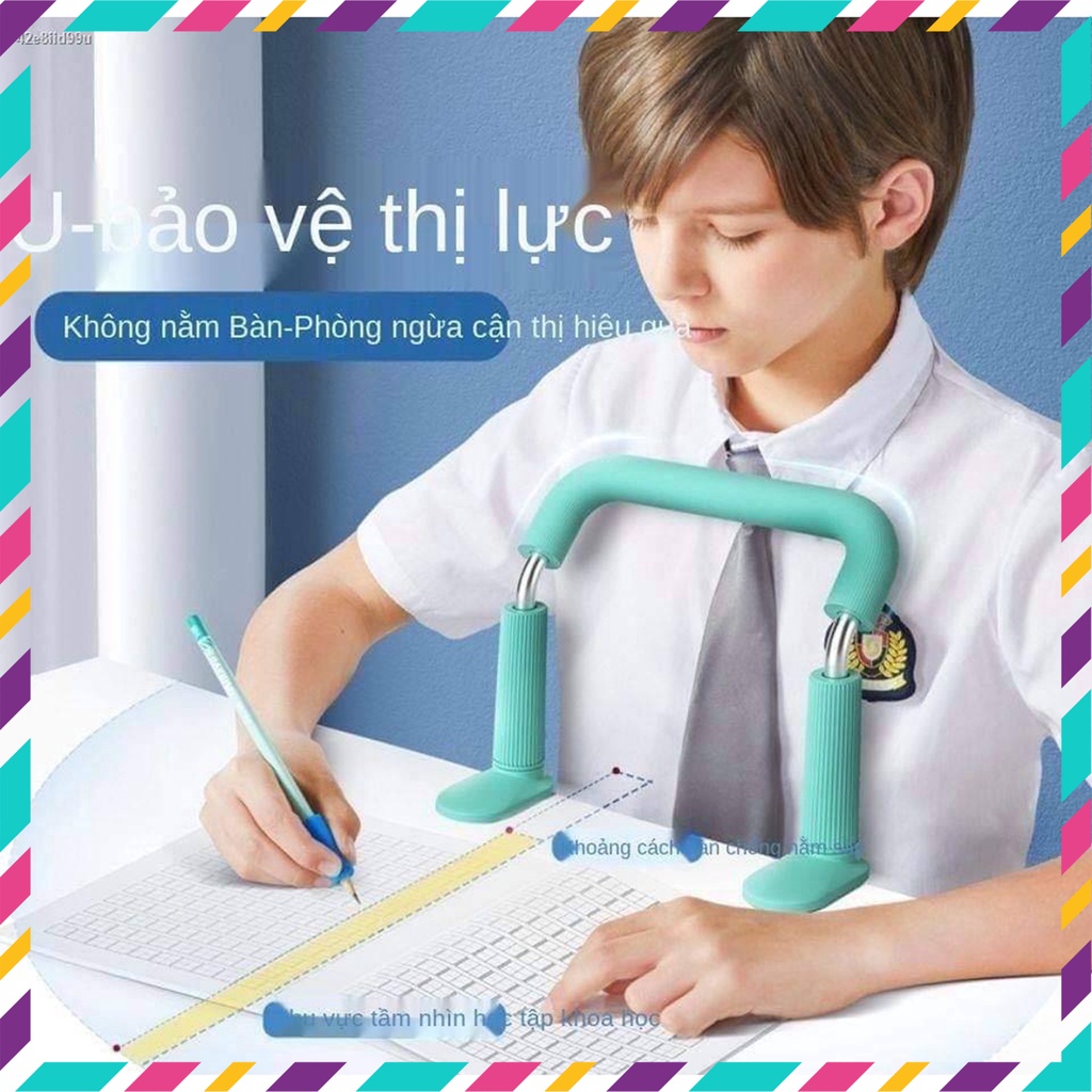 Giá đỡ ngực chống gù lưng cận thị, chống cằm chống cong vẹo cột sống,dụng cụ chống cận thị, chống cằm cho bé