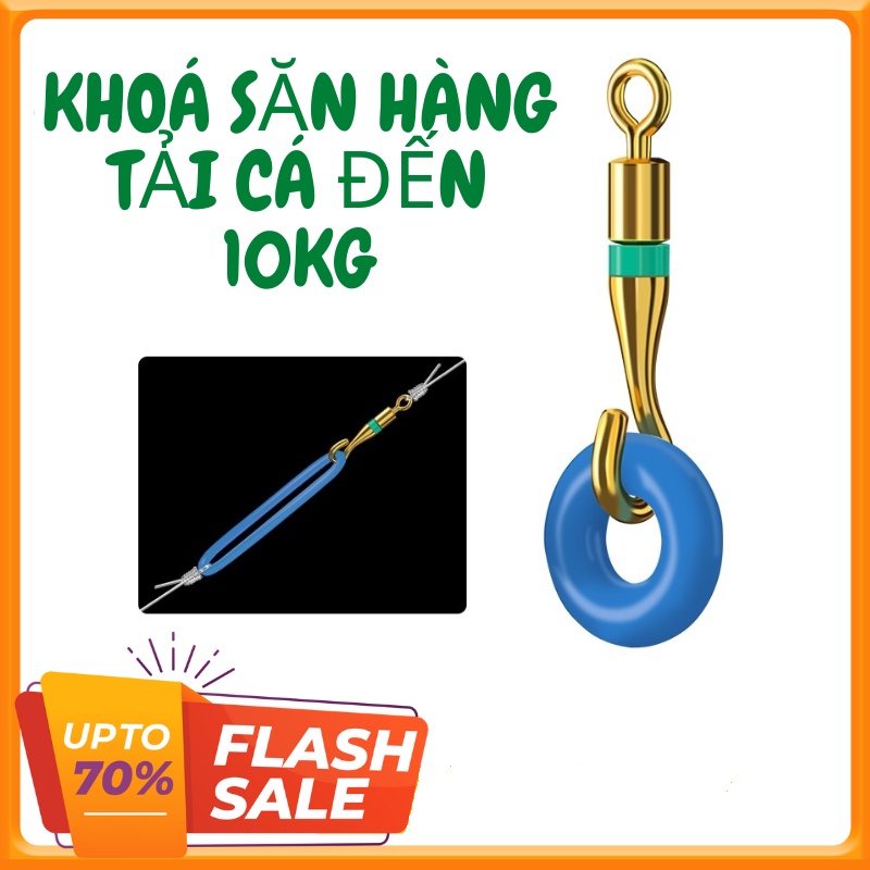 Mani số 9, khoá số 9 , khoá link câu đài phiên bản săn hàng tải cá trên 10kg....- Đồ Câu DHS