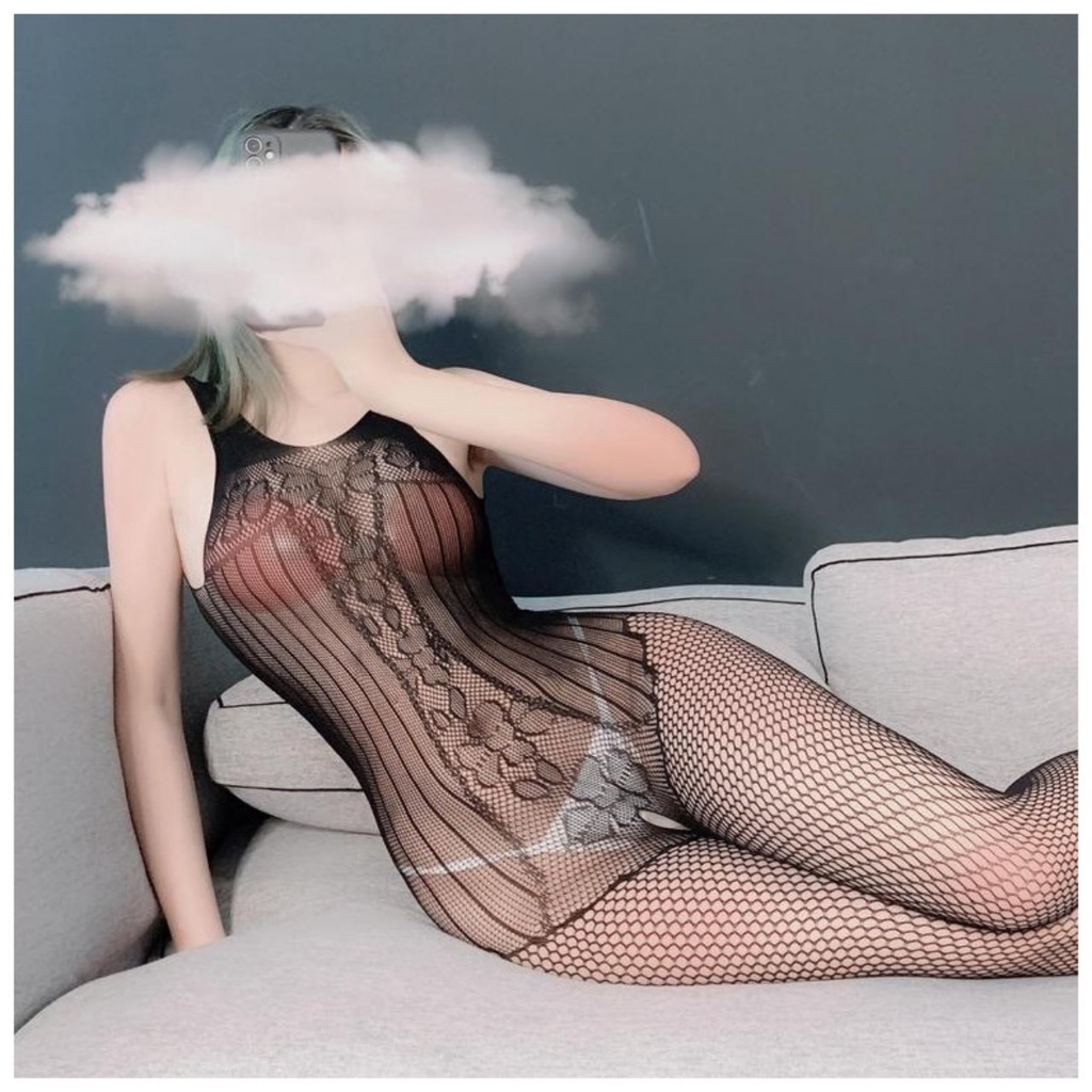 Đồ ngủ Sexy hóa trang Cosplay bó sát Bodystocking khoét lưng quyến rũ gợi cảm | BigBuy360 - bigbuy360.vn