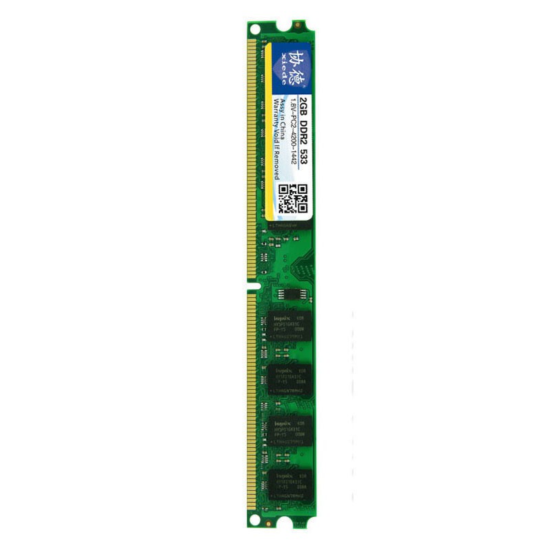 Bộ Nhớ Ram Ddr2 533 2gb Pc2-4200 240pin Dimm 533mhz Cho Intel/Amd X015 | BigBuy360 - bigbuy360.vn