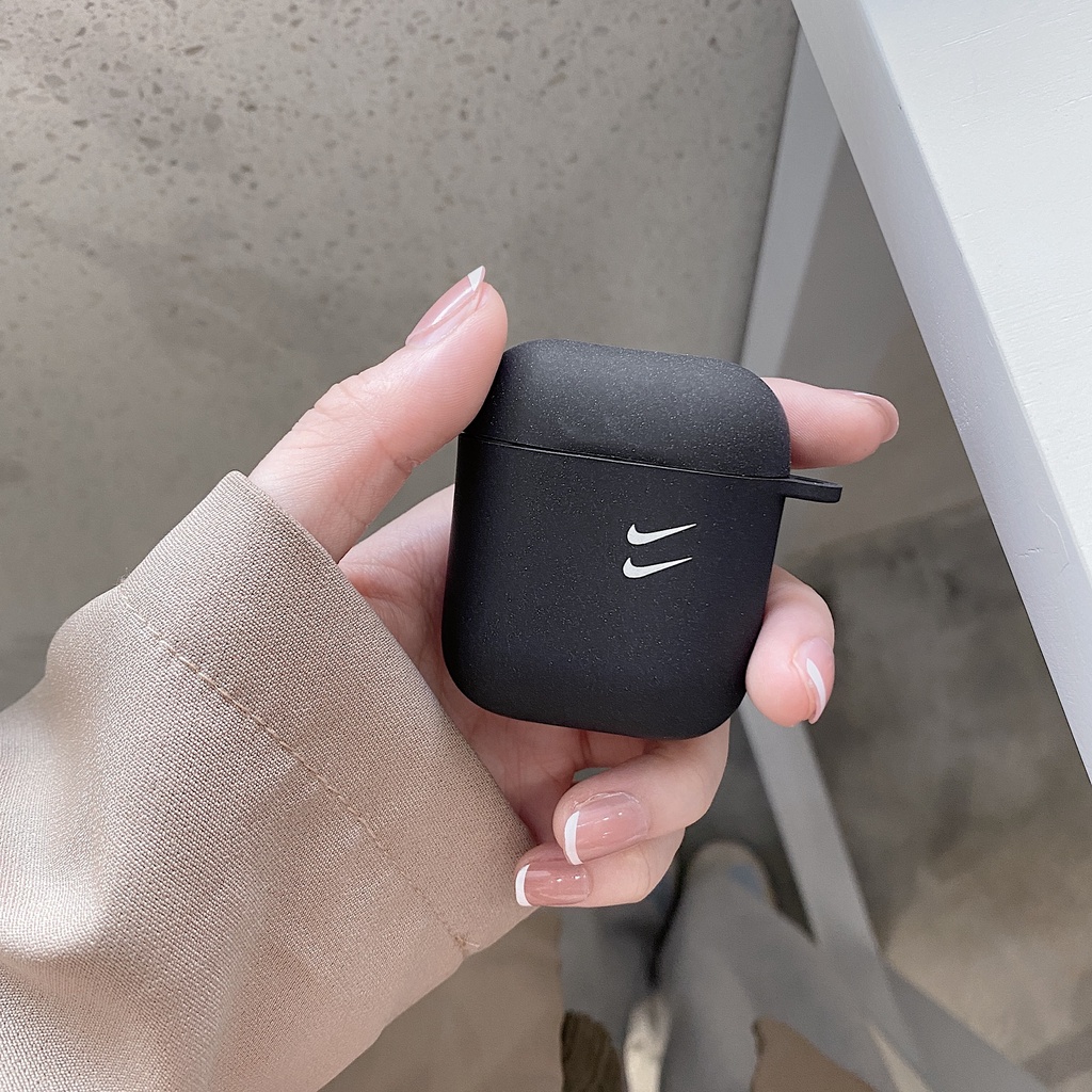 Vỏ hộp sạc tai nghe SPRISE có lỗ gắn móc khóa thời trang thích hợp cho Airpod 1/2 / Pro/3
