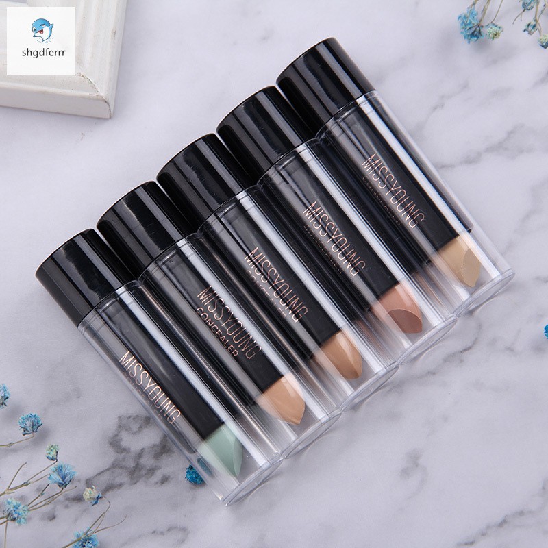 #Sản phẩm trang điểm# Face Concealer Cream Stick Makeup Concealer Stick Pen Corrector Contour Highlighter