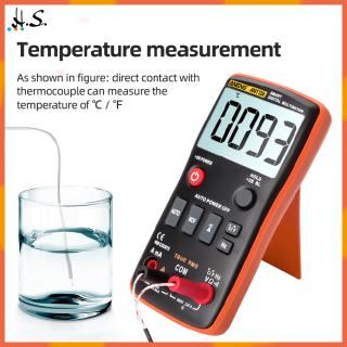 ANENG AN113A Digital Multimeter True RMS with Temperature Tester 4000 Counts Auto-Ranging AC/DC Transistor Voltage Meter