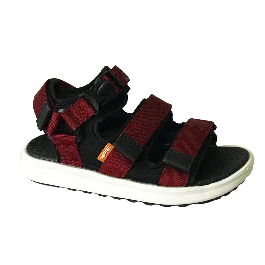 Giày sandal Vento unisex nam nữ 3 quai ngang siêu nhẹ có quai hậu cố định cho cặp đôi mang đi học đi biển du lịch NB03R