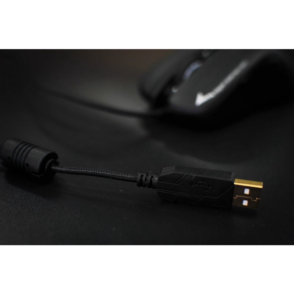 Chuột gaming Fuhlen G90 Black/Pink nút bấm Bất Tử - Chính hãng bảo hành 24 tháng