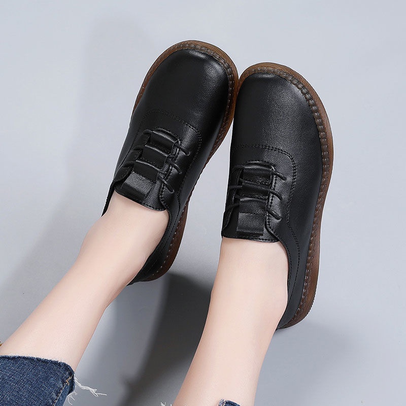 Giày Búp Bê Da Mềm Chống Trượt Thời Trang Cho Nữ