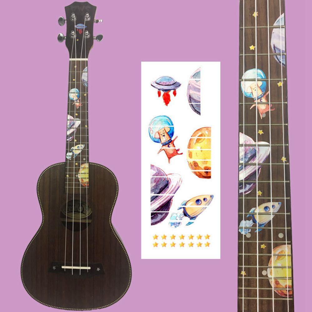 Miếng Dán Trang Trí Phím Đàn Guitar Điện Hình Chữ Thập Chất Lượng Cao