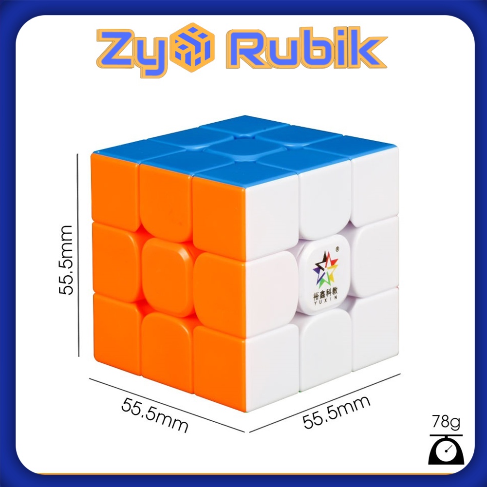 Rubik 3x3 Little Yuxin Magic M 2020 - Đồ Chơi Rubik 3 Tầng Có Nam Châm Stickerless - ZyO Rubik