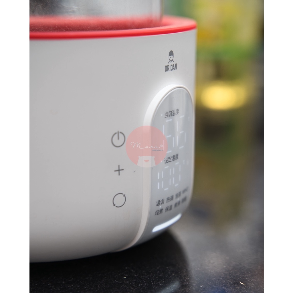 [BH 6 tháng 1 đổi 1] Bình đun nước pha sữa điều chỉnh nhiệt độ giữ ấm 24h | DRDAN