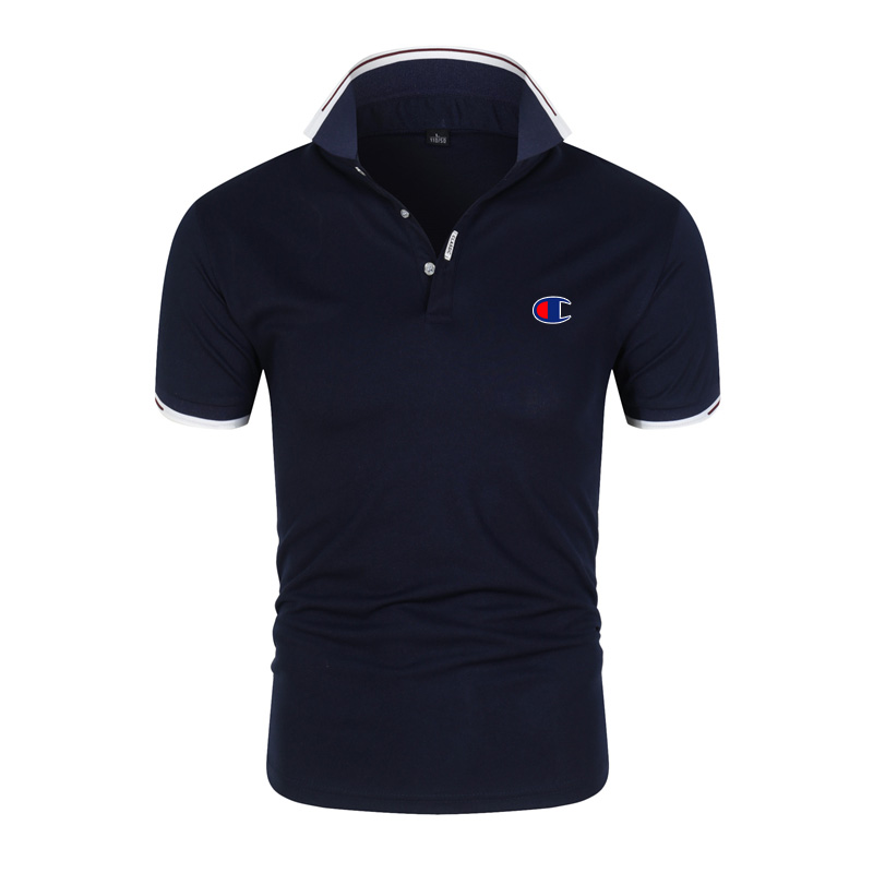 áo polo Champion Ngắn Tay Thời Trang Mùa Hè Dành Cho Nam / M-4Xl