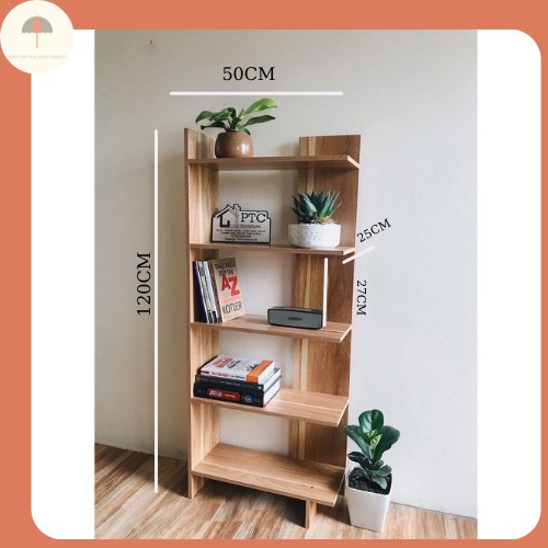 Kệ sách gỗ 🎁 Miễn ship 🎁 Kệ góc tường 5 tầng gỗ MDF cao cấp giá tận xưởng đựng đồ