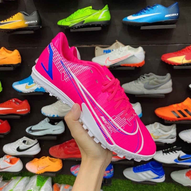 Giày đá bóng MECURIAL VAPOR 14 ACADEMY  TF ( Hồng )