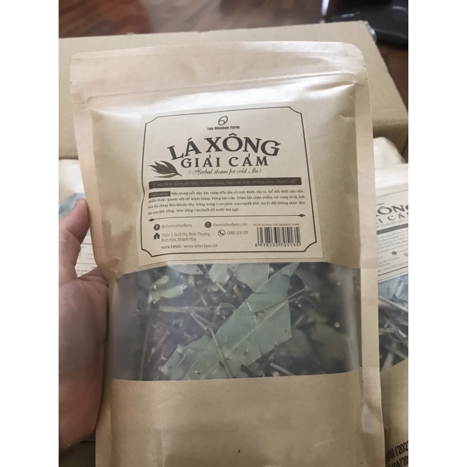 Lá Xông Giải Cảm The Moshav Farm tăng cường đề kháng