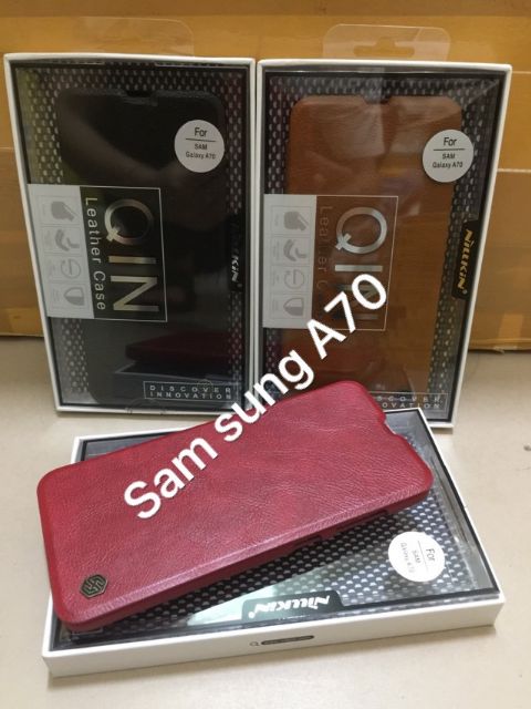 Bao da Samsung A70 xịn chính hãng Nillkin