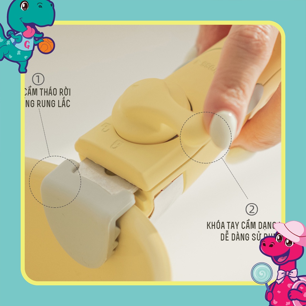 Bộ nồi đá kèm tay cầm và xửng kimscook 4 màu