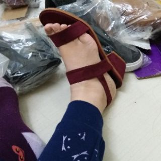 Sandal quai hậu Zara.basic