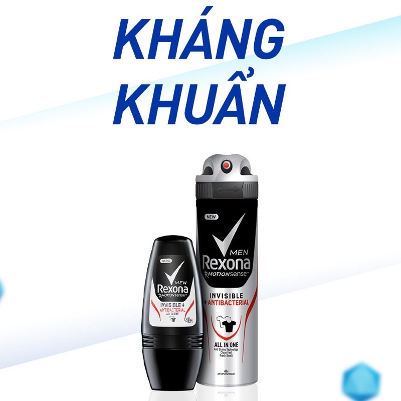 𝐆𝐈𝐀́ 𝐇𝐔̉𝐘 𝐃𝐈𝐄̣̂𝐓 Xịt ngăn mùi REXONA MEN khô thoáng kháng khuẩn dành cho Nam