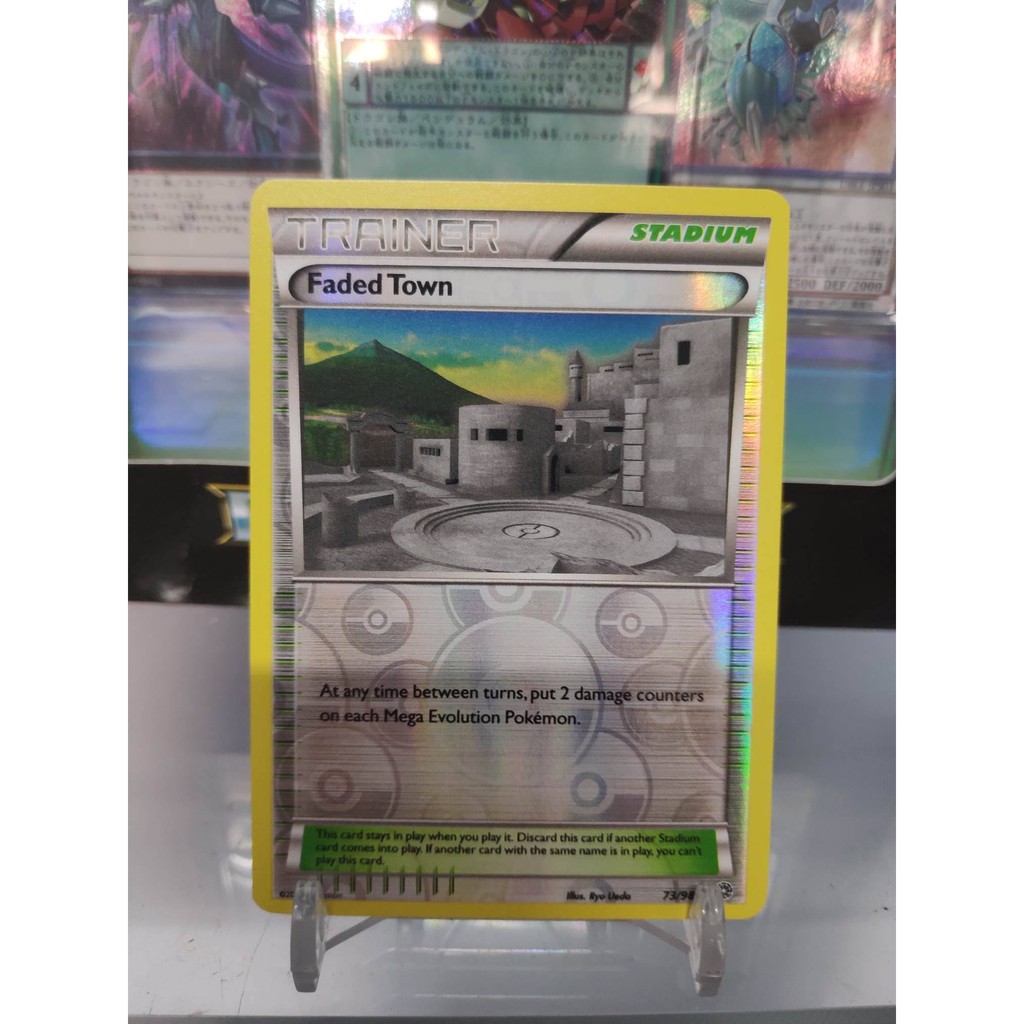 [ Dưa Hấu Yugioh ] Lá bài thẻ bài Pokemon Trainer Stadium FadedcTown