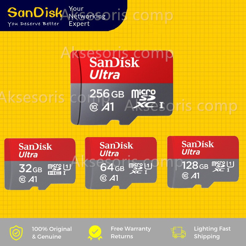 Thẻ Nhớ Microsd 32gb 64gb 128gb 256gb Class 10 100mbps | BigBuy360 - bigbuy360.vn