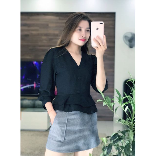 Áo kiểu tay phồng