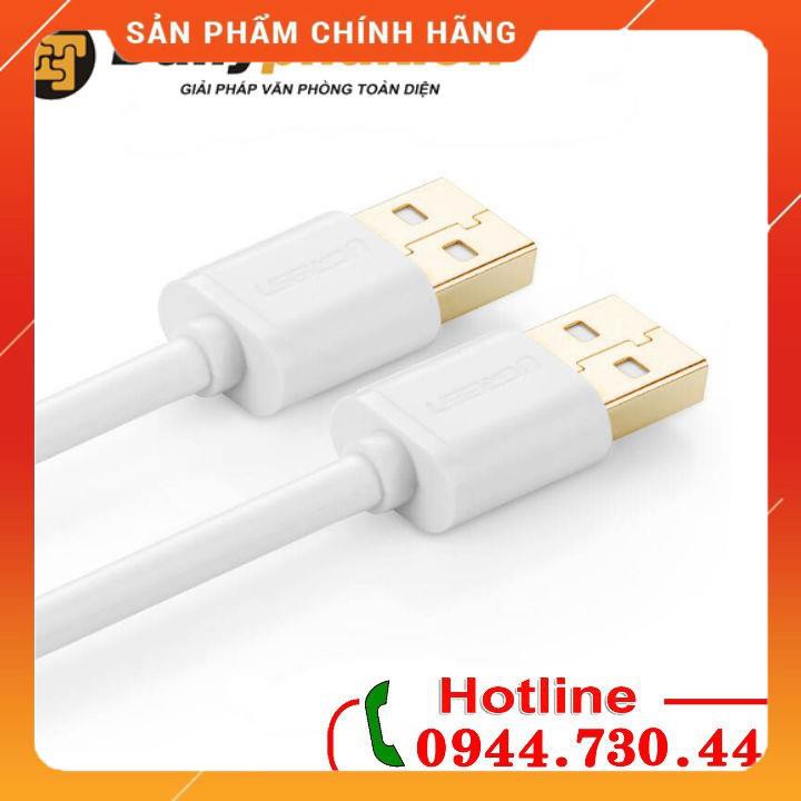 Cáp USB 2 đầu đực dài 1m chính hãng Ugreen 30132 cao cấp dailyphukien