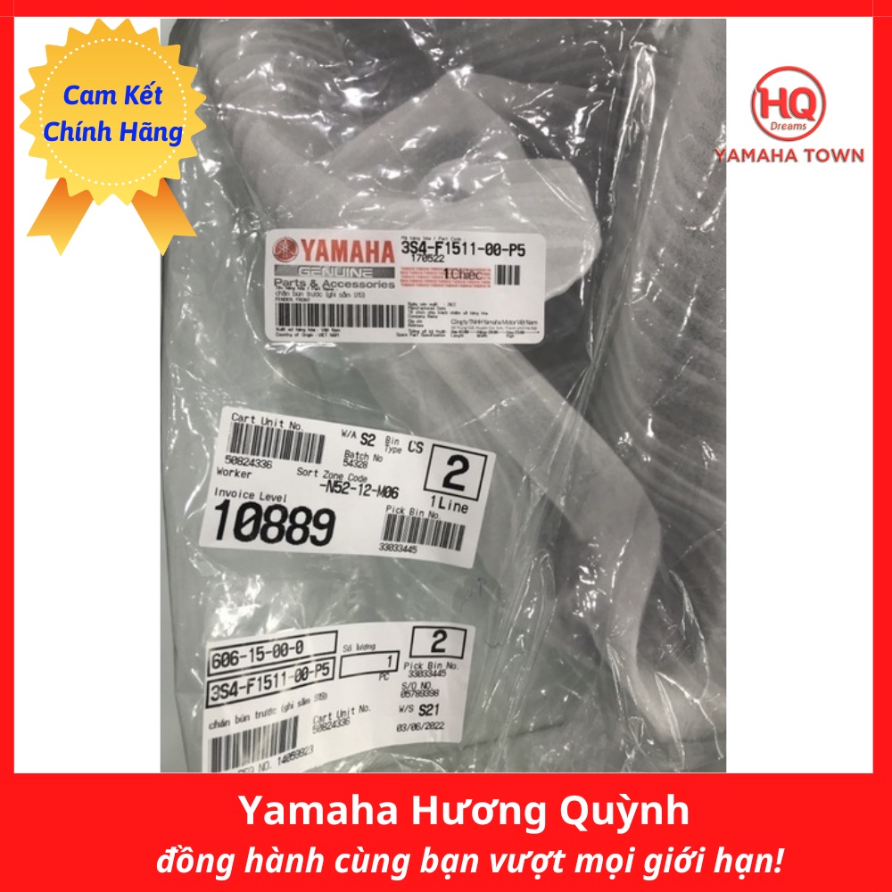 Tấm chắn bùn trước (ghi sám 919) dùng cho xe Sirius chính hãng yamaha - Yamaha town Hương Quỳnh