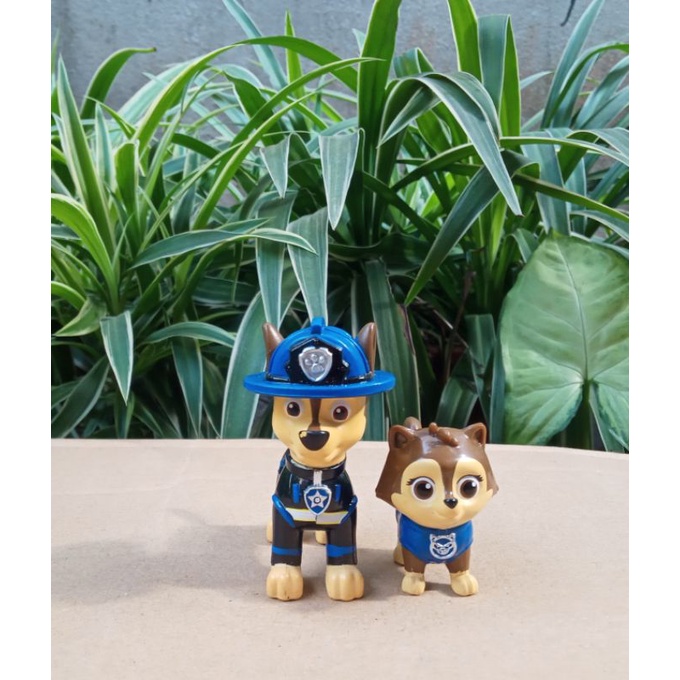 Set chó mèo cứu hộ pawpatrol - hàng Việt Nam( 1 set 2 con)