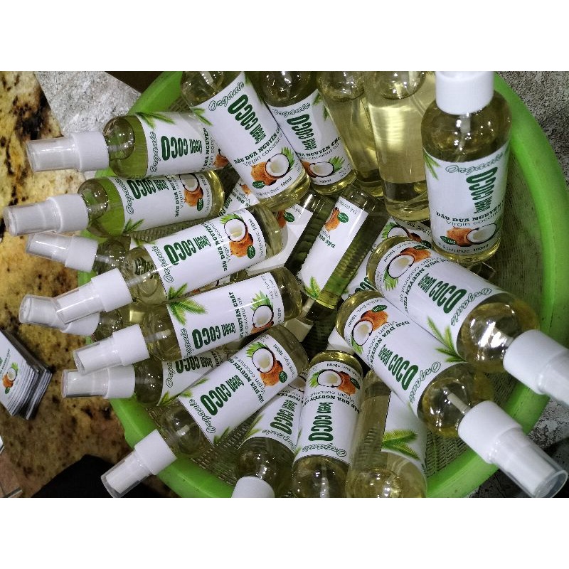 combo 10 chai dầu dừa Green CoCo 100ml