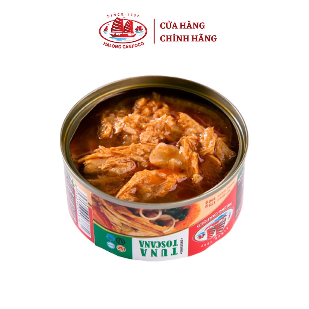 Cá Ngừ Toscana 175g Đồ Hộp Hạ Long