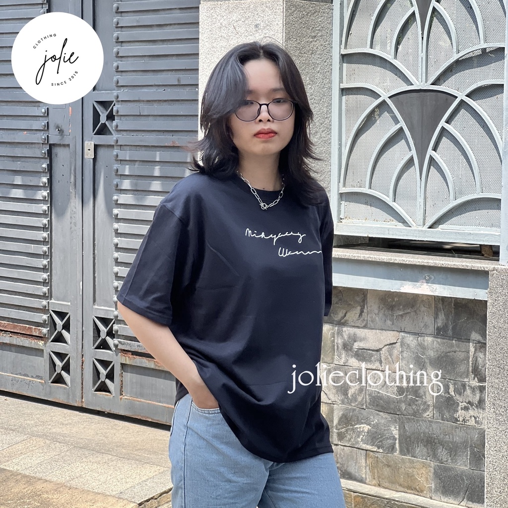 Áo thun tay lỡ, Áo phông nữ form rộng dáng Unisex/Ulzzang mặc lẻ cặp nhóm hoạ tiết in chữ, chất cotton 100%