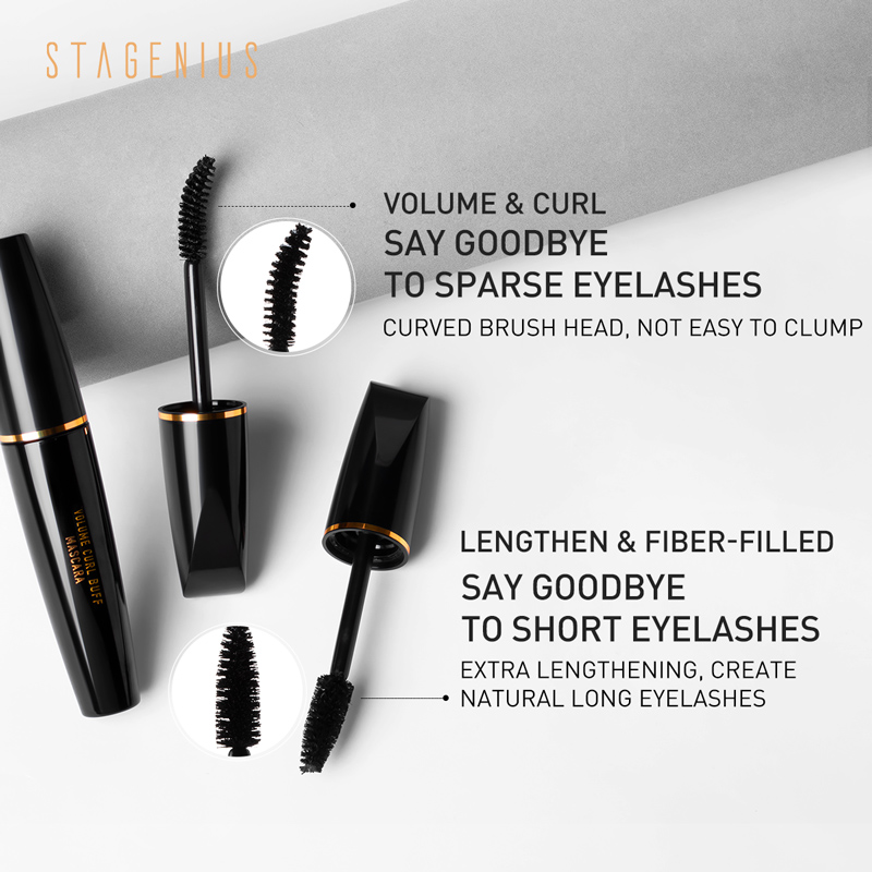 [Hàng mới về] Mascara Chuốt Cong Làm Dày Và Dài Lông Mi Tự Nhiên Lâu Trôi Kháng Nước Hiệu Quả Stagenius | BigBuy360 - bigbuy360.vn