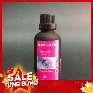 Dầu massage mặt Oải hương Saroma 50ml