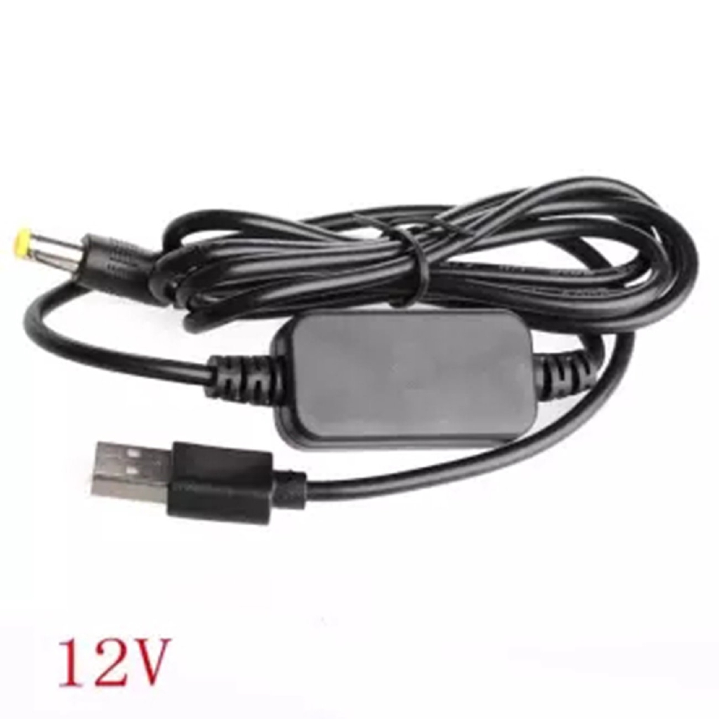 A Dc-Dc Converter Cable Usb 5V To 12V Dc Jack 5.5Mmx2.1Mm Step-Up Power Module