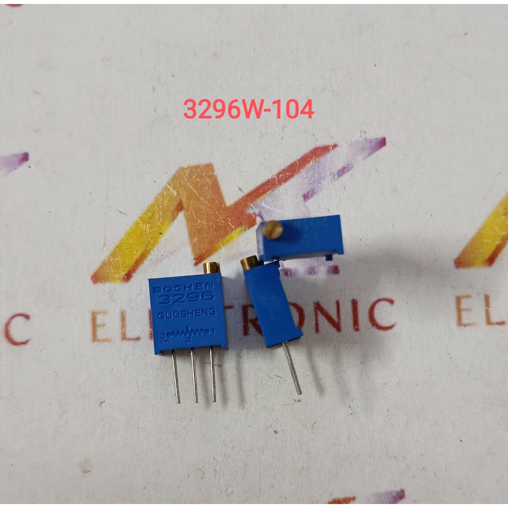 Điện trở 3296W-104 100K có thể điều chỉnh chính xác - chiết áp chiết áp thủy tinh W104 (con)