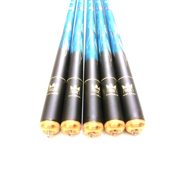 cần câu tay GW 8H màu xanh ngọc đủ size siêu bền