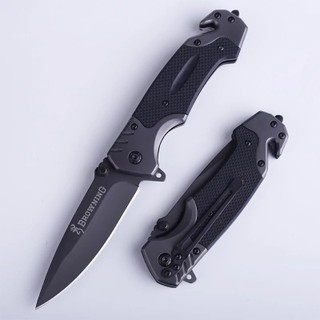 Dao Phượt Gấp Cao Cấp BROWNING ( Bản Màu Đen )