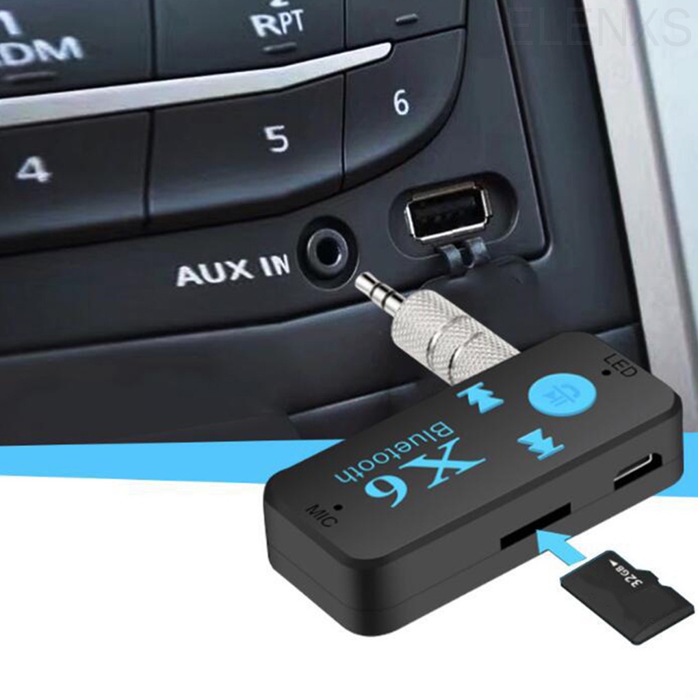 Thiết bị thu phát Bluetooth dongle mp3 không dây 3.5mm cho điện thoại